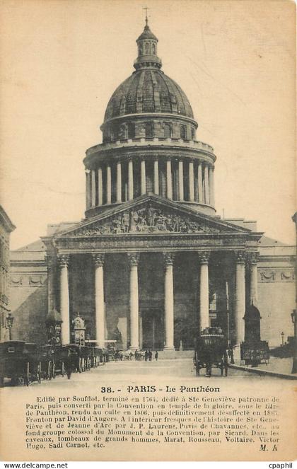 CPA Paris Le pantheon LL