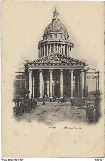 Paris - Panthéon - Façade