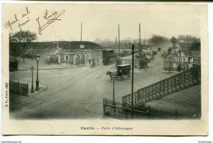 CPA - Carte Postale - France - Pantin - Porte d'Allemagne - 1904 (I10281)