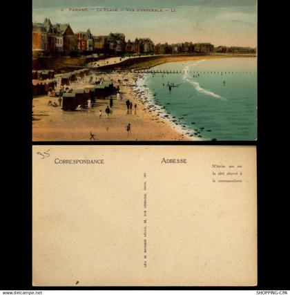 35 - Paramé - La plage - Vue d'ensemble - Couleur