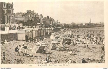 CPA Parame La Plage vers St Malo
