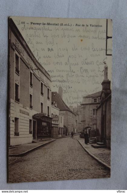 Paray le Monial, rue de la Visitation, Saône et Loire 71