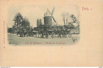 CPA Paris Bois de Boulogne Moulin de Longchamp