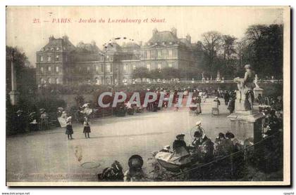 CPA Paris Jardins Du Luxembourg et Senat Enfants