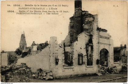 CPA Bataille de la MARNE PARGNY-sur-SAULX-L'École (346754)