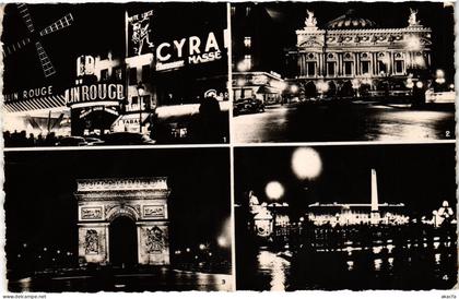 CPA PARIS la Nuit (301803)