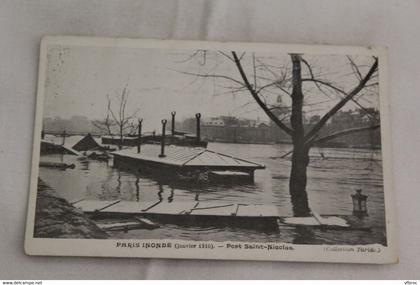 J288, Port saint Nicolas, Paris inondé 75