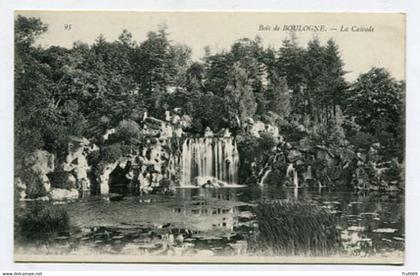 AK 018425 FRANCE - Bois de Boulogne - La Cascade