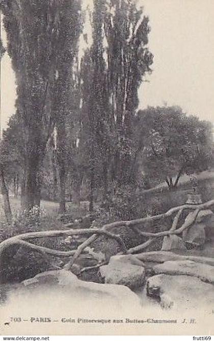 AK 174074 FRANCE - Paris - Coin pittoresque aux Buttes-Chaumont