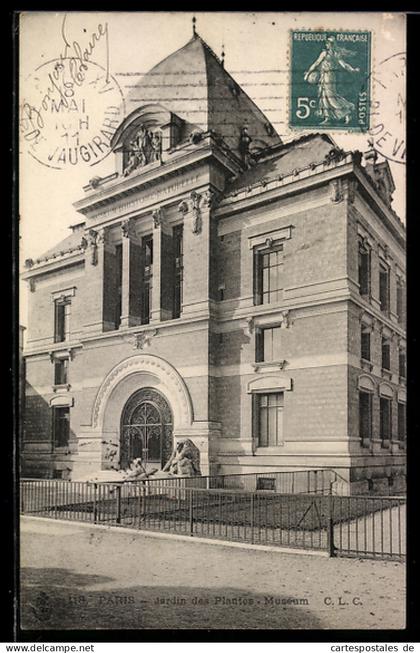 CPA Paris, Jardin des Plantes, Muséum