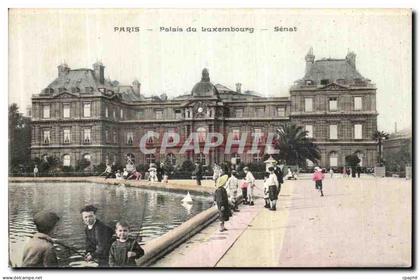 CPA Paris Jardins Du Luxembourg Senat Enfants