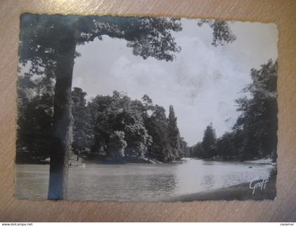 PARIS Lac du Bois de Boulogne FRANCE postcard