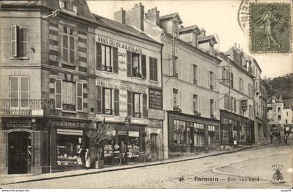 Parmain CPA Rue Guichard