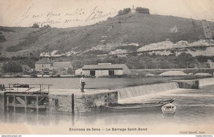 Paron (89 - Yonne )  Le barrage Saint Bond