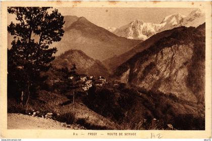 CPA PASSY - Route de SERVOZ (439946)