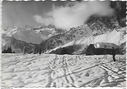 CPSM Environs de Passy - Dans les neiges de Varens