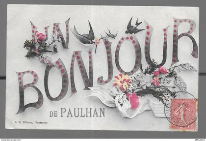 Un bonjour de Paulhan (A22p30)
