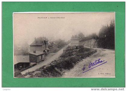 PAVILLY --  Route d'Escalles