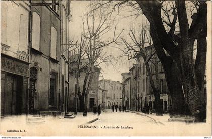 CPA PELISSANNE Avenue de Lambesc (410319)
