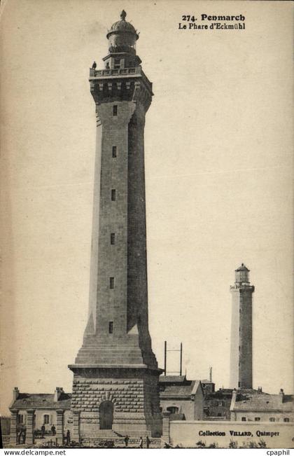 CPA Penmarch Le Phare d Eckmuhl