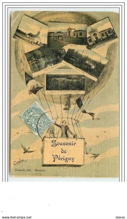 Souvenir de PERIGNY Montgolfière