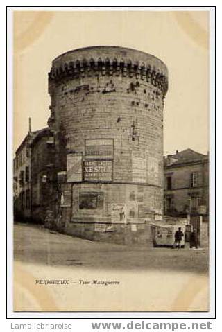 24 - PERIGUEUX - TOUR MATAGUERRE - DOS SIMPLE (1ère édition)