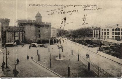Perpignan - Vue Generale CPA
