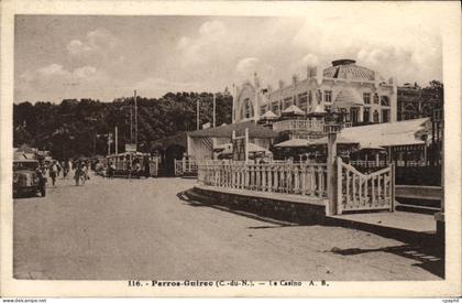 CPA Perros Guirec La Casino