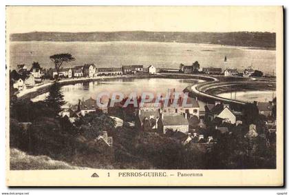 CPA Perros Guirec Panorama