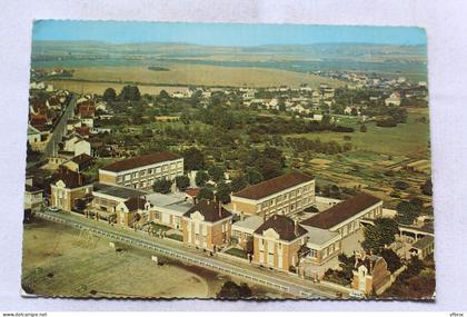 Cpm, Persan, groupe scolaire et stade, Val d'Oise 95