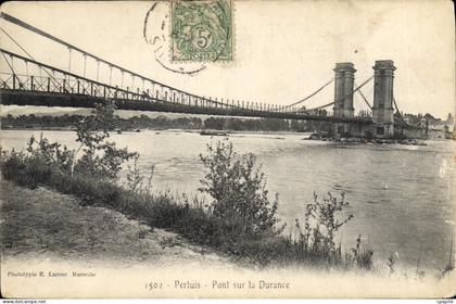 CPA Pertuis Pont sur la Durance