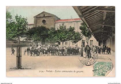 Pertuis, écoles communales de garçons, France