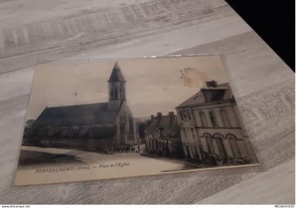 PERVENCHERES    place de l église