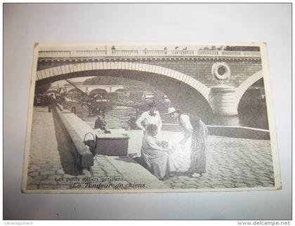 4arc - CPA  - Les petits métiers parisiens - Le tondeur de chiens - [75] - Paris -