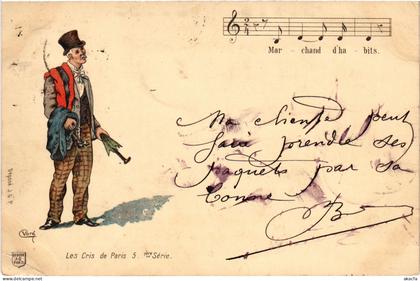 CPA PARIS Petits metiers Les Cris de Paris (1394578)