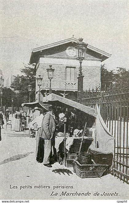 REPRO Les Petits Metiers Parisiens La Marchande de Jouets