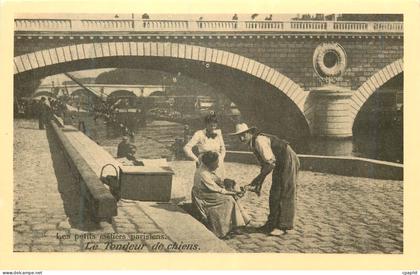 REPRO Les Petits Metiers Parisiens Le Tondeur de Chiens