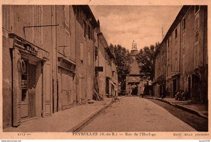 13 / PEYROLLES / RUE DE L HORLOGE /