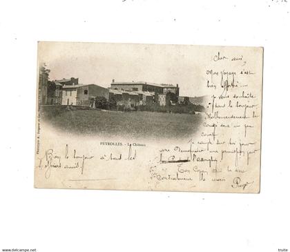 PEYROLLES LE CHATEAU ( CARTE PRECURSEUR )