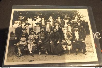 carte photo * groupe de personnes