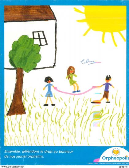 CPM Orpheopolis Celine 10 ans est Orpheline
