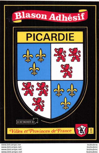 PICARDIE  BLASON ADHESIF