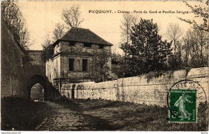 CPA Picquigny le chateau Porte du Gard (1498181)
