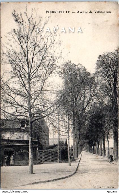 93 PIERREFITTE - Avenue de Villetaneuse