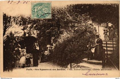 CPA PARIS Ses Squares et ses Jardins. 115. Buttes-Chaumont (577630)