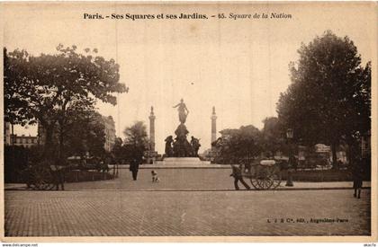 CPA PARIS Ses Squares et ses Jardins. 65. Square de la Nation (577607)