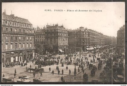 Paris, Place et Avenue de I'Opera