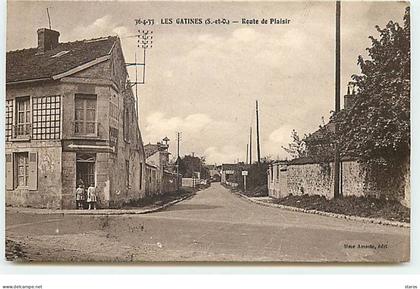 PLAISIR - Les Gatines - Route de Plaisir