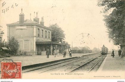 YVELINES  PLAISIR  La gare de Plaisir - Grignon