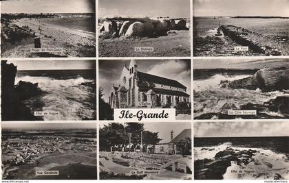 Plomeur Bodou  (22 - Côtes d'Armor)  Ile Grande en multivues